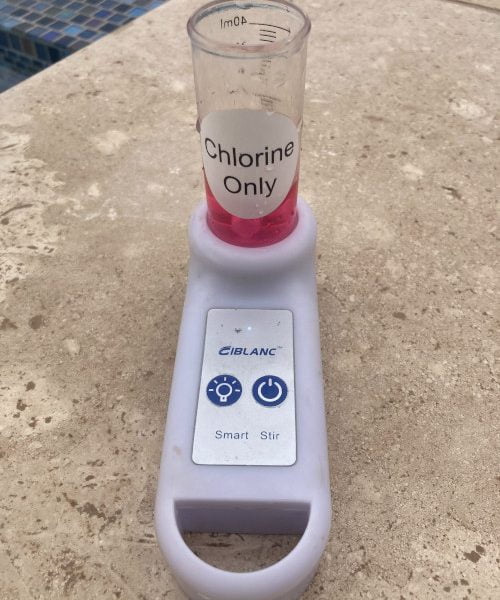 Chlorine addition in St George utah