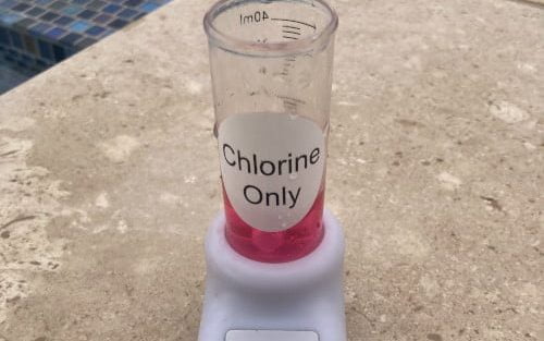 Free chlorine is one test Splash Doctor will perform each week during the pool service in St. George, Ut